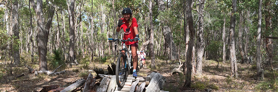 Year 10s take new mountain-bikes to ‘Secret Whicher’