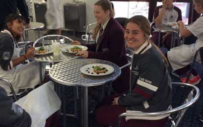 Year 12 Hospitality: our new commercial kitchen