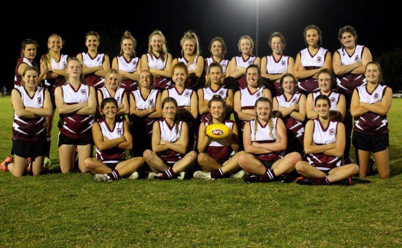 AUSTRALIAN RULES FOOTBALL: Senior Girls Kicking to Conquer CF