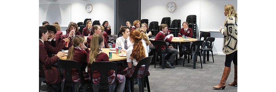 Student Council brainstorm with City for Vision 2030
