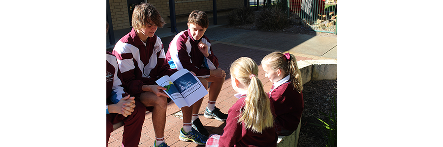 Year 11 Genesis storybooks delight Primary students