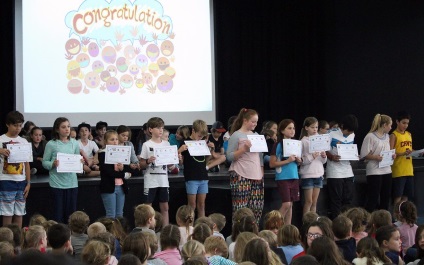 Assembly and Awards 5MB: Genius, role model, bush poet