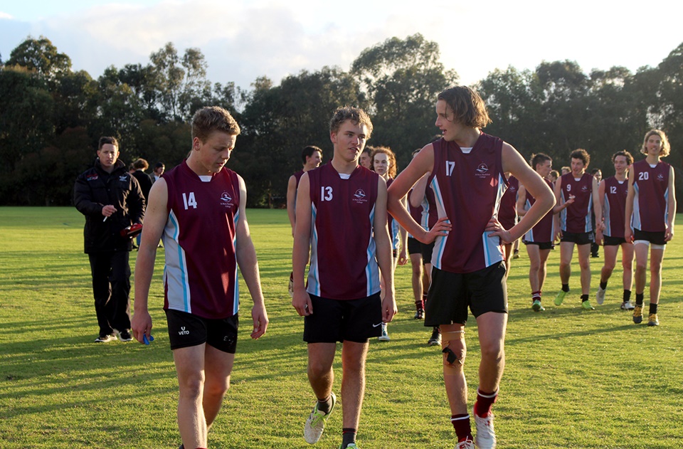 AFL senior students play GMAS (1)