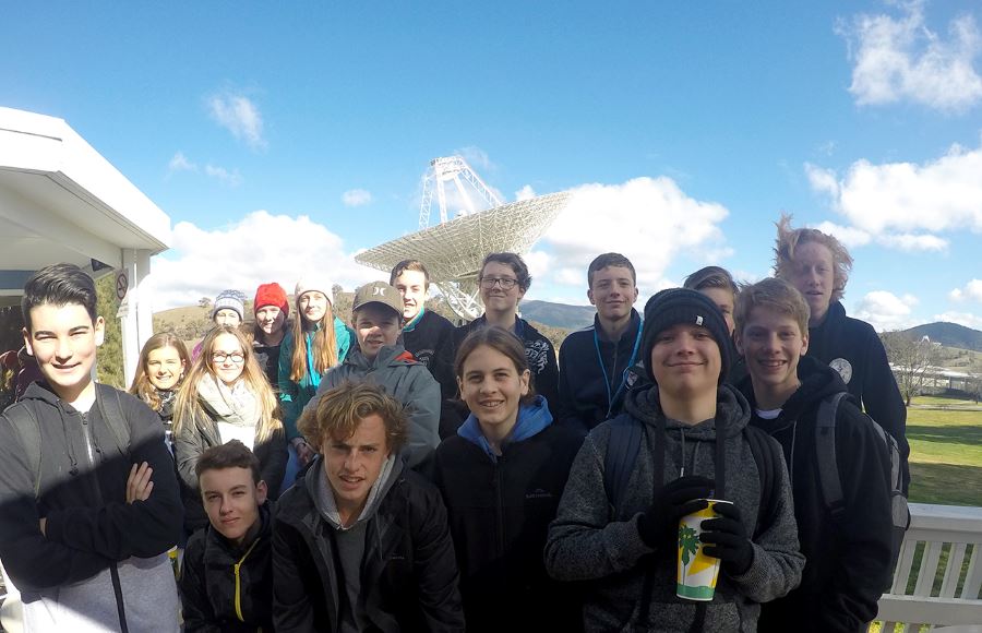 Year 9 students in Canberra