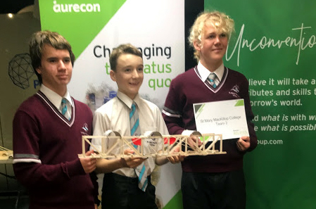 Year 9 students build bridges at Scitech (2)