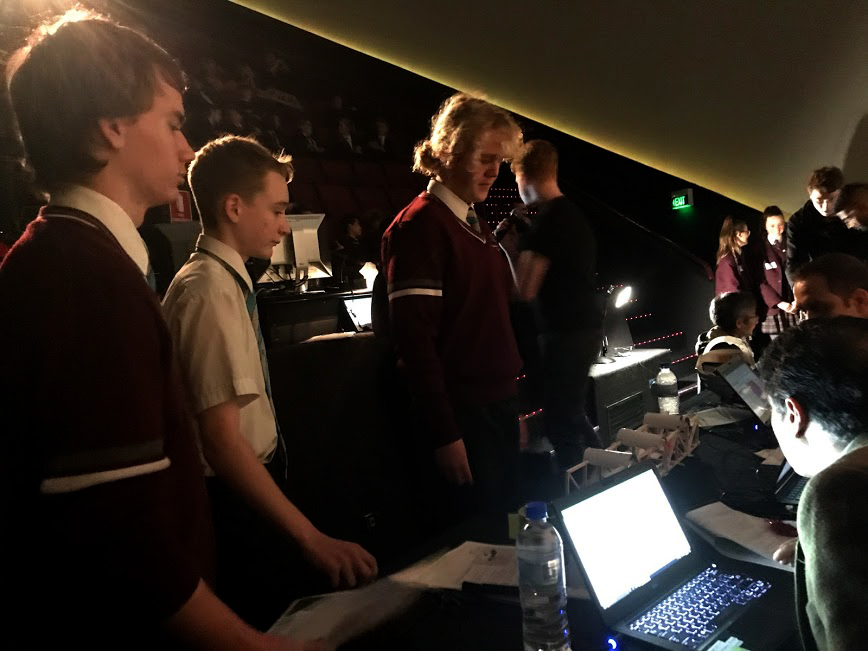 Year 9 students build bridges at Scitech (3)
