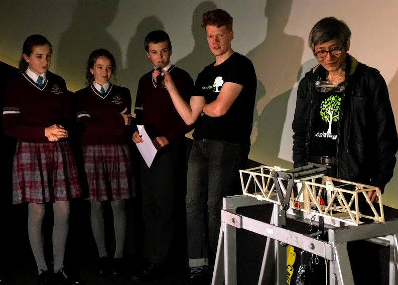 Year 9 students build bridges at Scitech (6)