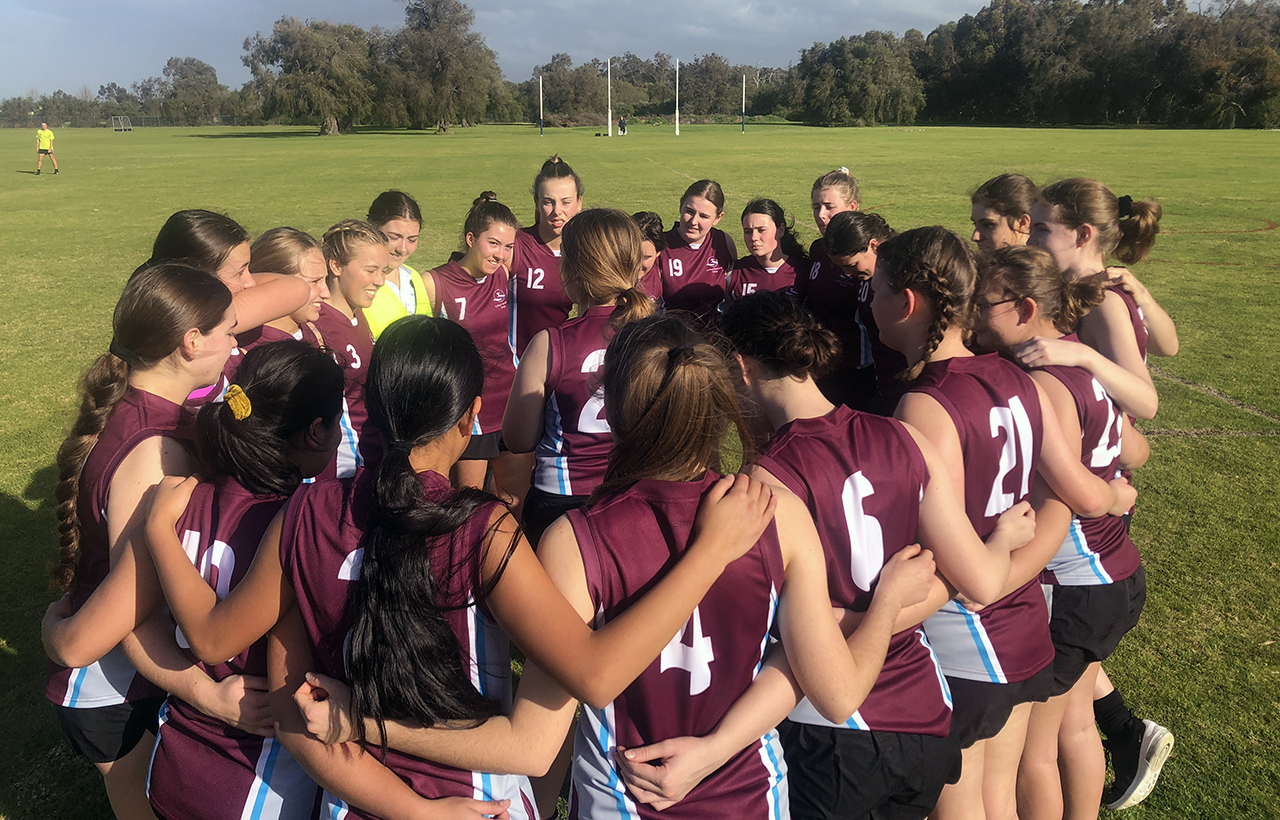 Senior Boys and Girls AFL: cross-town match-up