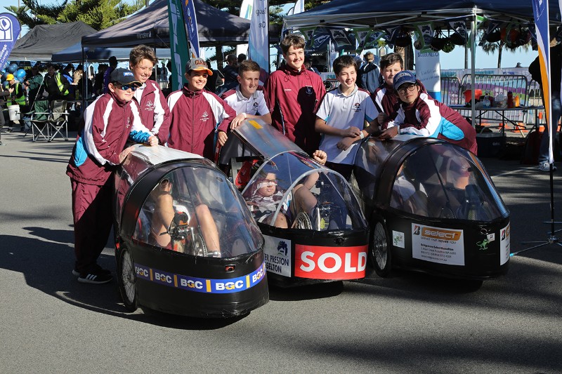 Pedal Prix 2018: podium finish for Year 7 students