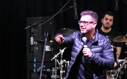 Fr Rob Galea rocks annual youth rally
